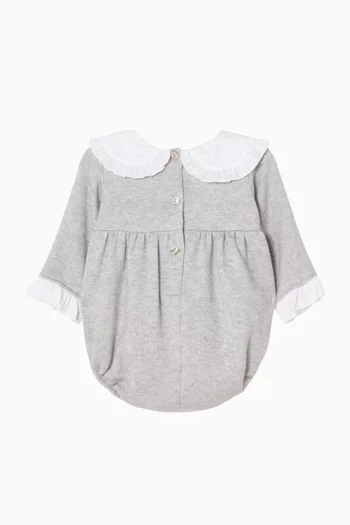 Bow Ruffle Romper