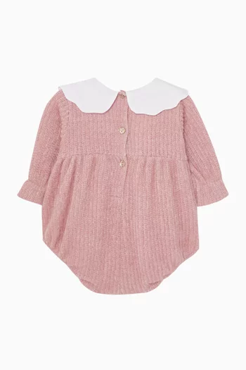 Bow Ruffle Romper
