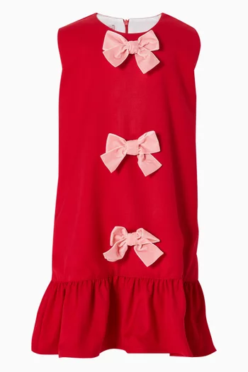 Sleevless Bow Dress