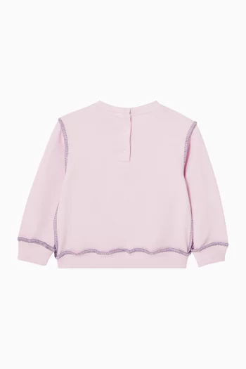 Logo Sweatshirt in Cotton