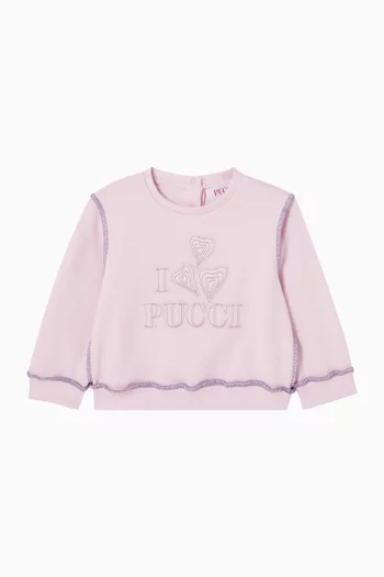 Logo Sweatshirt in Cotton