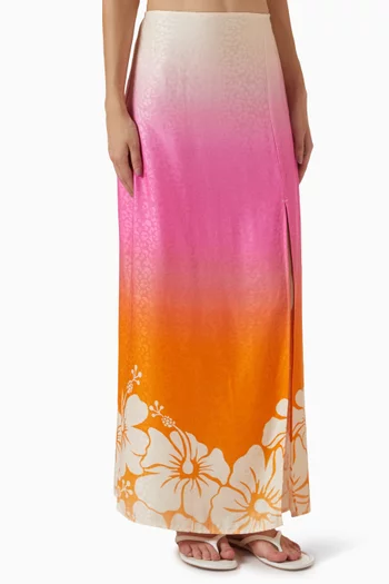 Bianca Floral-print Skirt