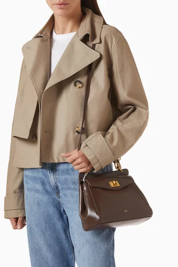 Lucia Classic Top-handle Bag in Vegan Leather