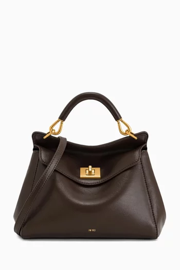 Lucia Classic Top-handle Bag in Vegan Leather