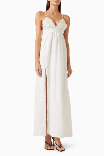 Lewes Dress in Linen