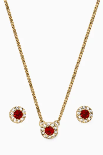 2000s Necklace & Earrings Set