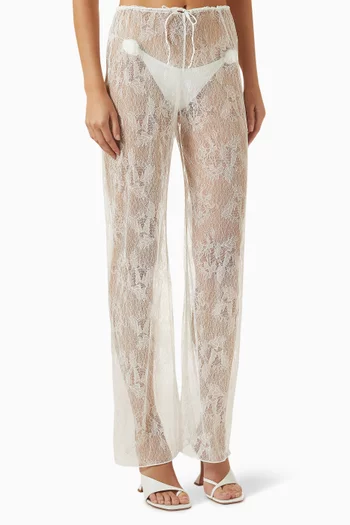 Bridal Pants in Lace