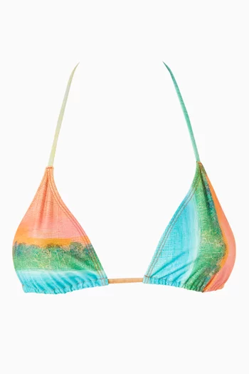 Formentera Triangle Bikini Top