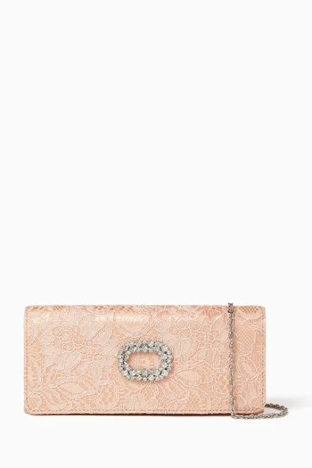 Alicia Clutch Bag in Satin