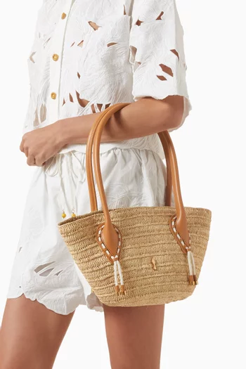 Venus Tote Bag in Raffia
