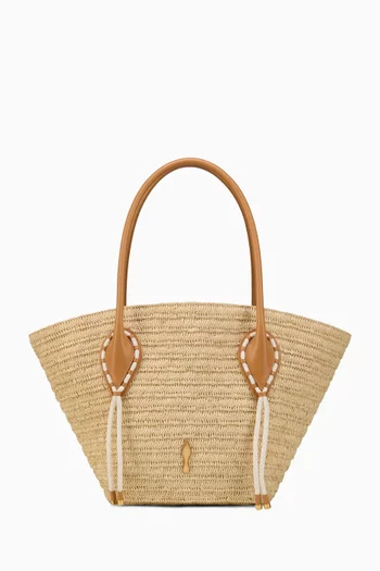 Venus Tote Bag in Raffia
