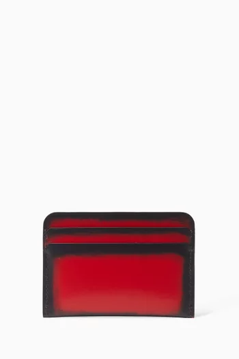 Canopy Card Holder in Leather