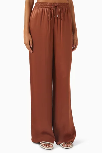 Tavati Relaxed-fit Pants in Satin