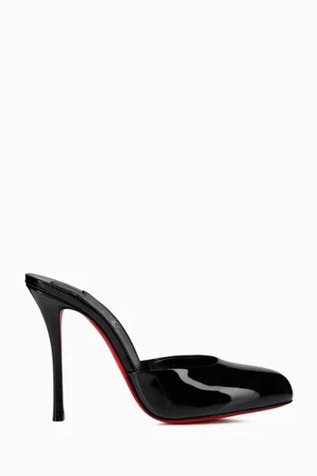 Dolly 100 Mules in Patent Calf Leather