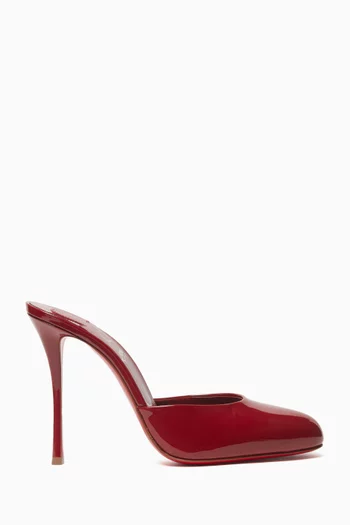 Dolly 100 Mules in Patent Calf Leather