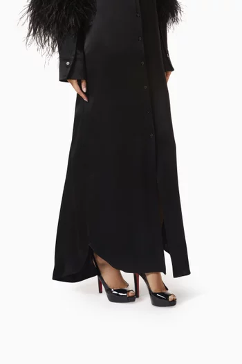 Lady Fanny 120 Slingback Pumps in Patent Leather