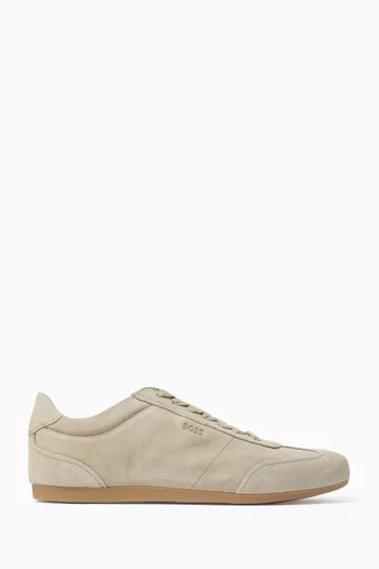 Solenne Tennis Sneakers in Suede