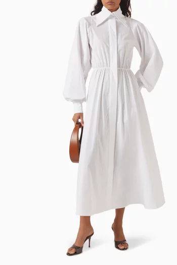 Olga Shirt Maxi Dress
