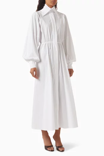 Olga Shirt Maxi Dress