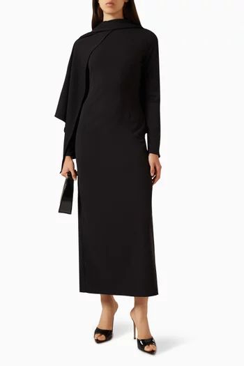Mabel Scarf Maxi Dress