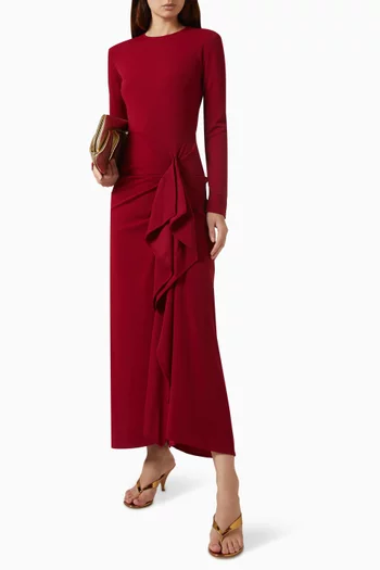 Nova Ruffled Maxi Dress