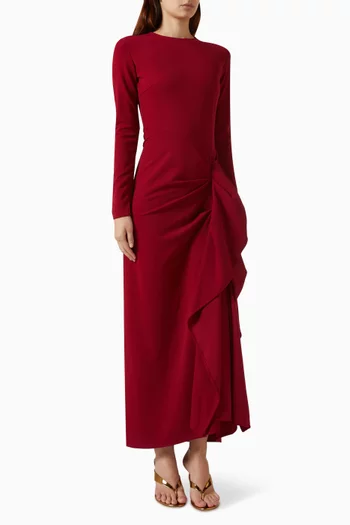 Nova Ruffled Maxi Dress