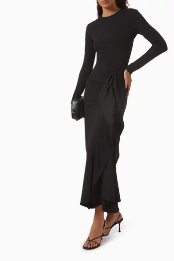 Nova Ruffled Maxi Dress