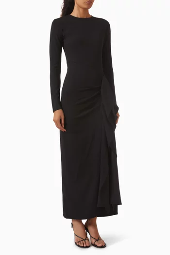 Nova Ruffled Maxi Dress