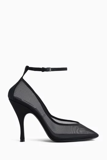 Strappy 100 Pumps in Mesh