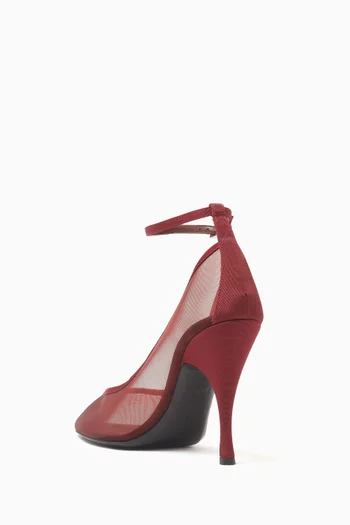 Strappy 100 Pumps in Mesh