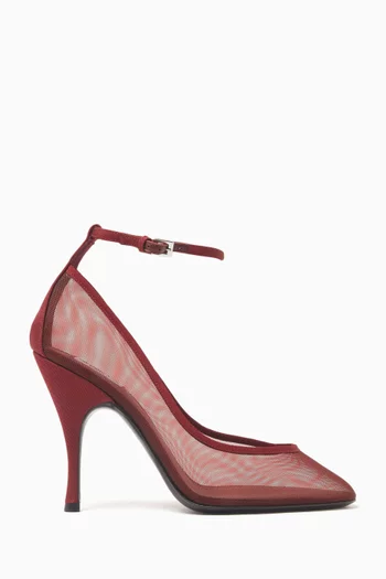 Strappy 100 Pumps in Mesh