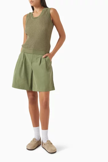Aldcroft Stitch Knit Tank in Cotton