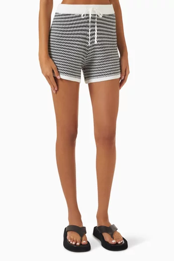 Villiers Knit Shorts in Cotton
