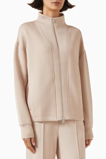Arlene Zip Sweatshirt in DoubleSoft®