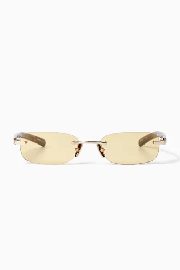 Milo Sunglasses in Titanium