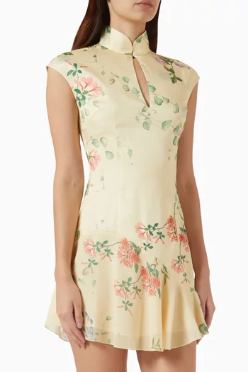 Lili Mini Dress in Chiffon