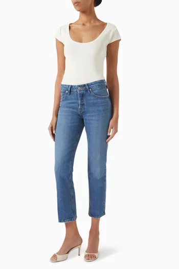 Refined Knit Scoop Neck T-shirt