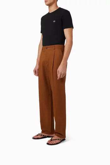 Rockstud Flip Flops in Kidskin