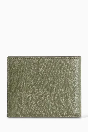 VLogo Signature Wallet in Leather