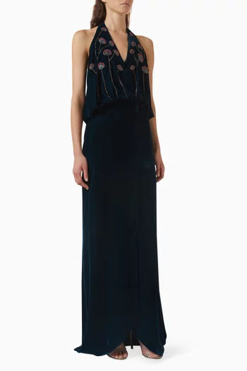 Vera Embellished Maxi Dress
