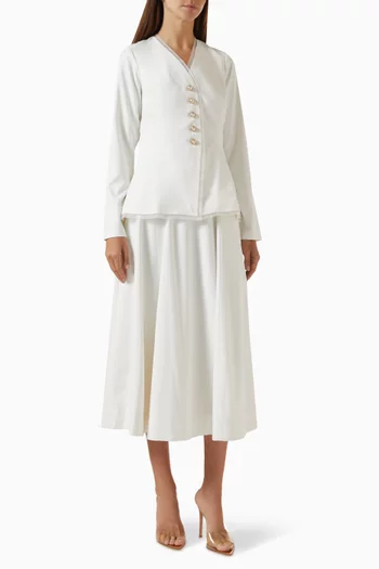Mele Co-ord Set is Terry-rayon