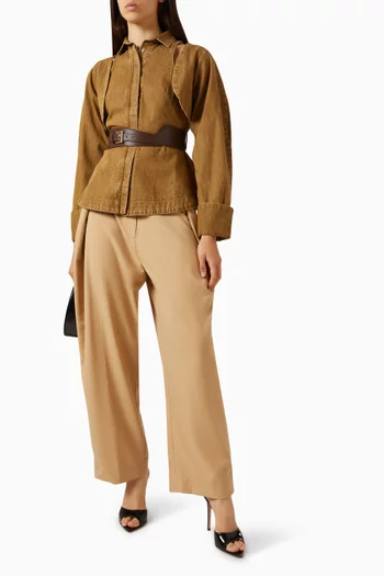 Stacci Shirt in Cotton-poplin