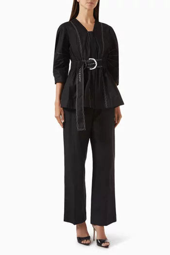 Siena Co-ord Set in Cotton-poplin