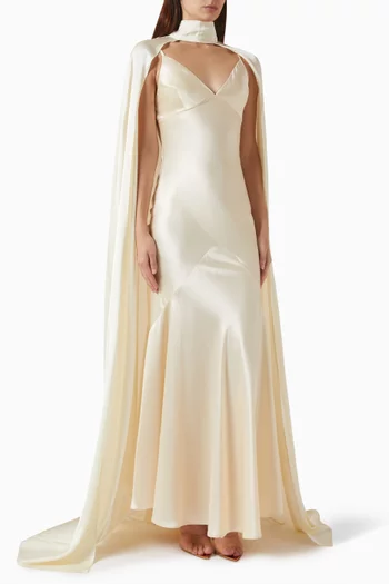LIANA Gown in Naia™ Satin