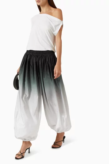 Oversized Ombre Puff Pants