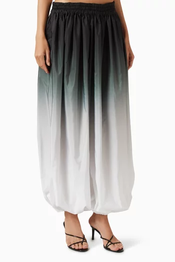 Oversized Ombre Puff Pants
