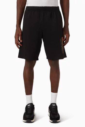 Slim Fit Shorts in Cotton Jersey