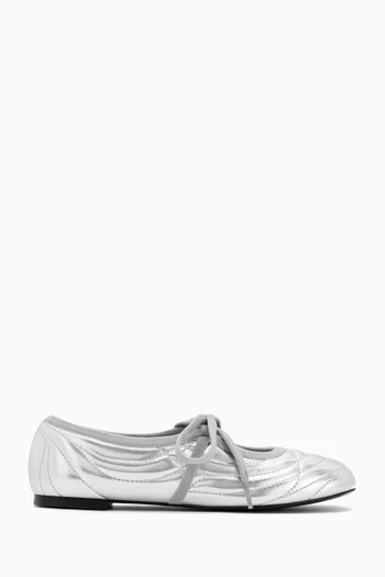 Erika Ballet Flats in Vegan Leather