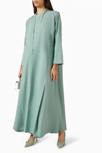 3-piece Abaya Set in Airflow Crepe