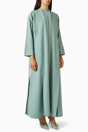 3-piece Abaya Set in Airflow Crepe
